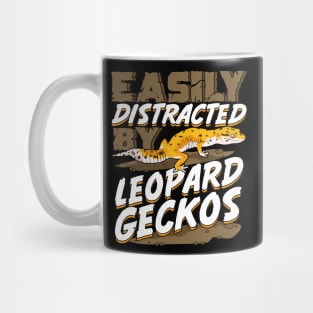 Easily Distracted By Leopard Geckos Mug